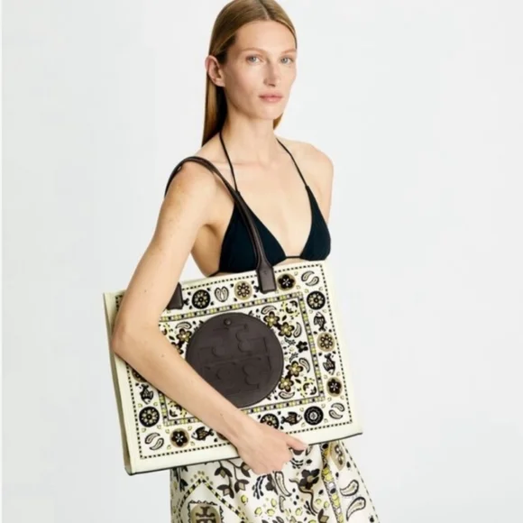 BRAND NEW Tory Burch Extra Large ELLA Pisces Tote - Picture 8 of 12